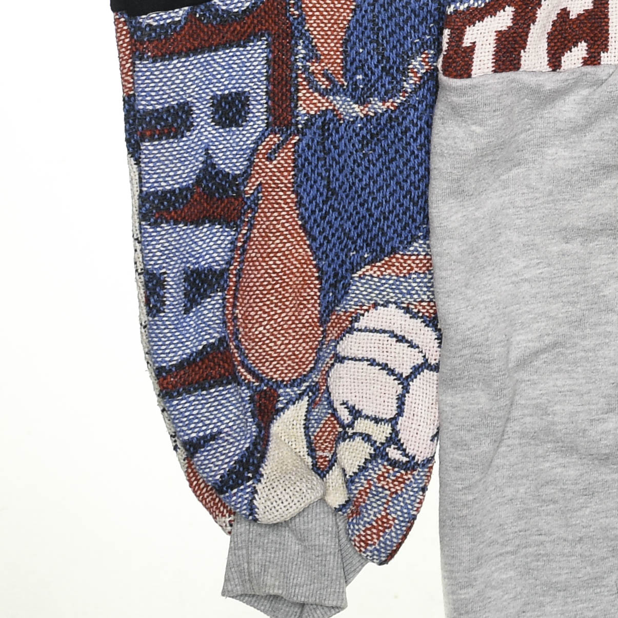 Farmer Mickey Patchwork Tapestry Zip Up