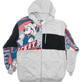 Farmer Mickey Patchwork Tapestry Zip Up