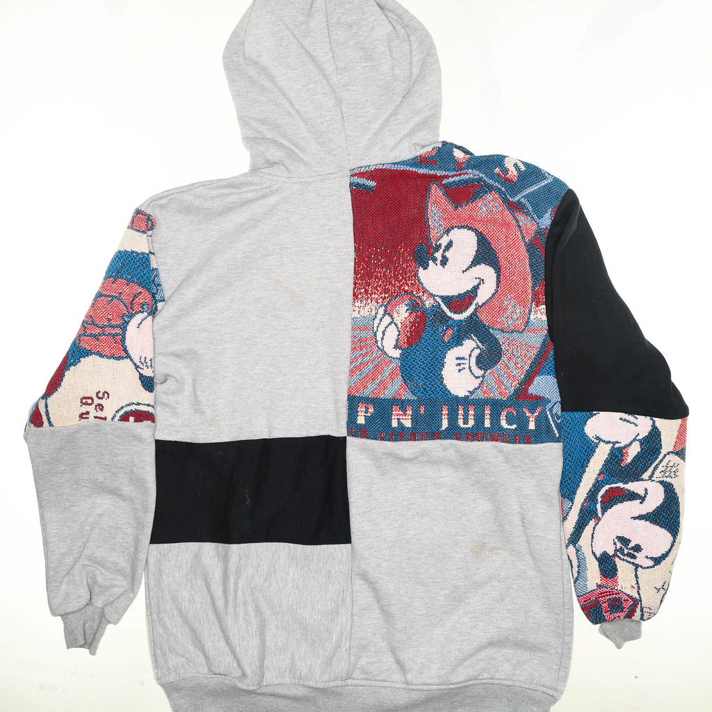 Farmer Mickey Patchwork Tapestry Zip Up