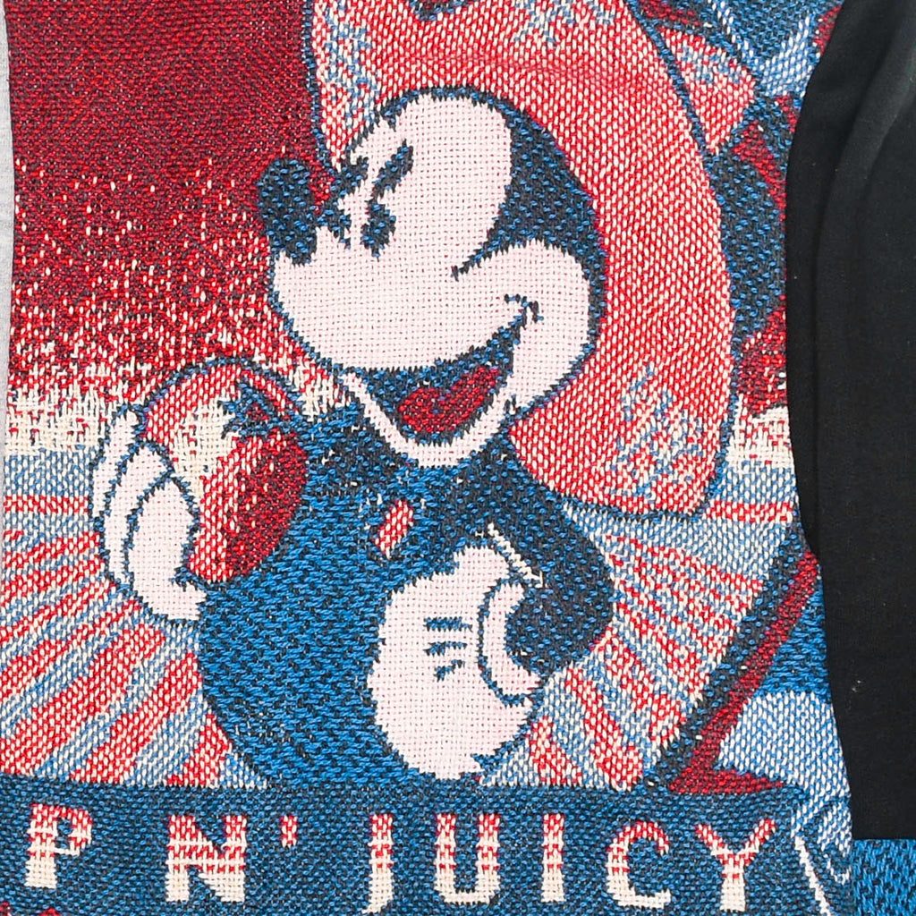 Farmer Mickey Patchwork Tapestry Zip Up