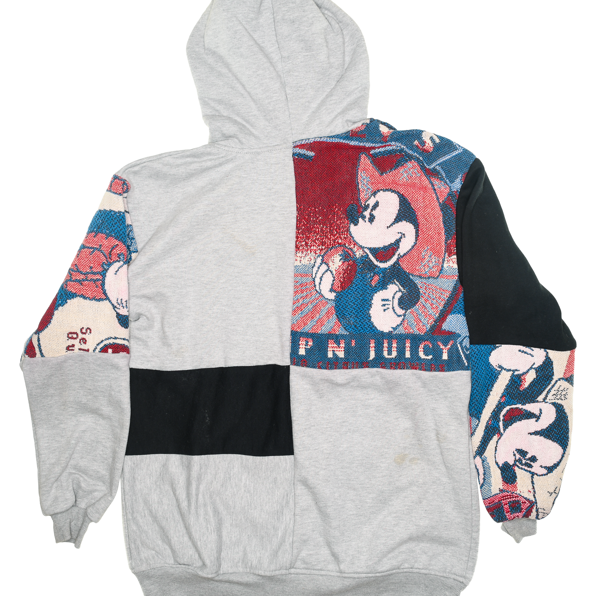 Farmer Mickey Patchwork Tapestry Zip Up