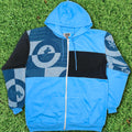 Disney Patchwork Tapestry Zip Up Hoodie