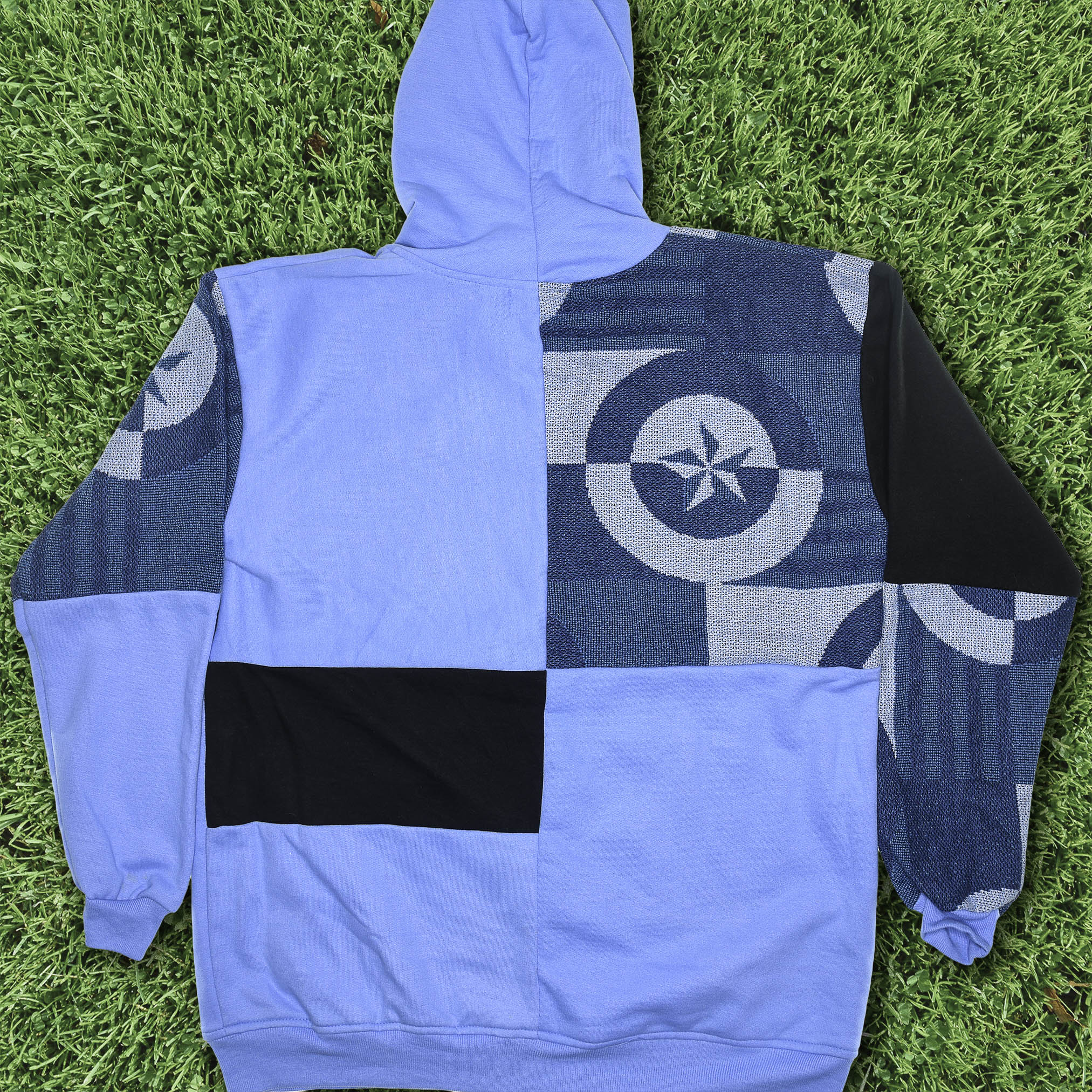 Disney Patchwork Tapestry Zip Up Hoodie