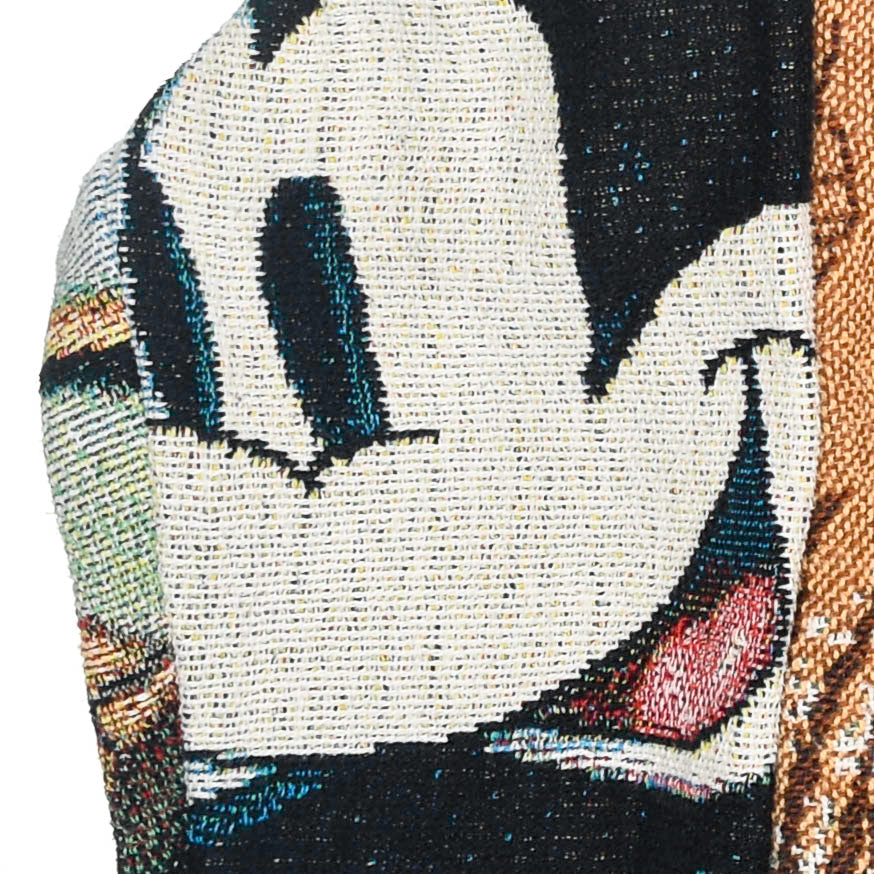 Winnie the Pooh & Mickey Mouse Full Tapestry Panel Pullover