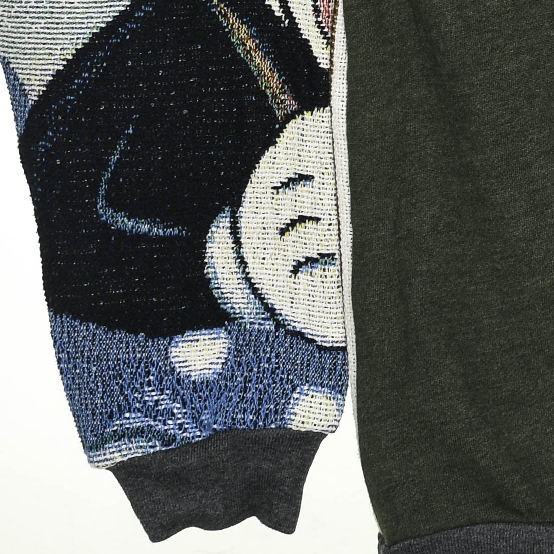 Winnie the Pooh & Mickey Mouse Full Tapestry Panel Pullover