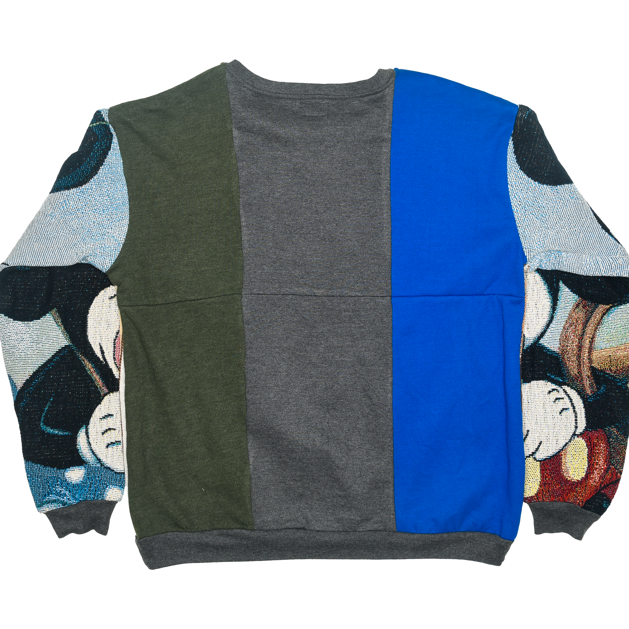 Winnie the Pooh & Mickey Mouse Full Tapestry Panel Pullover
