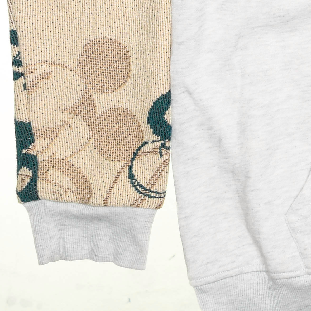Mickey Mouse Patchwork Tapestry Zip Up Hoodie