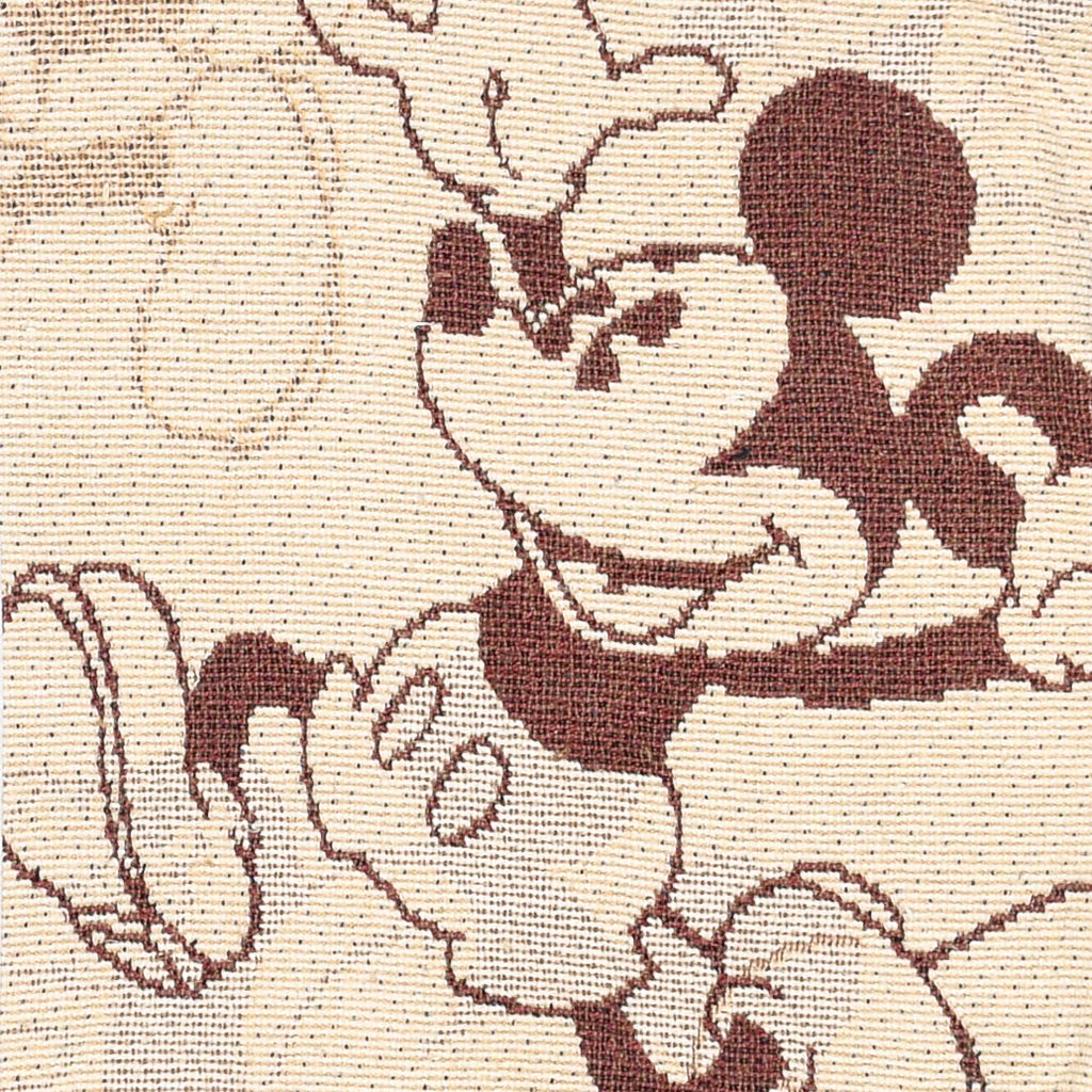 Mickey Mouse Patchwork Tapestry Zip Up Hoodie