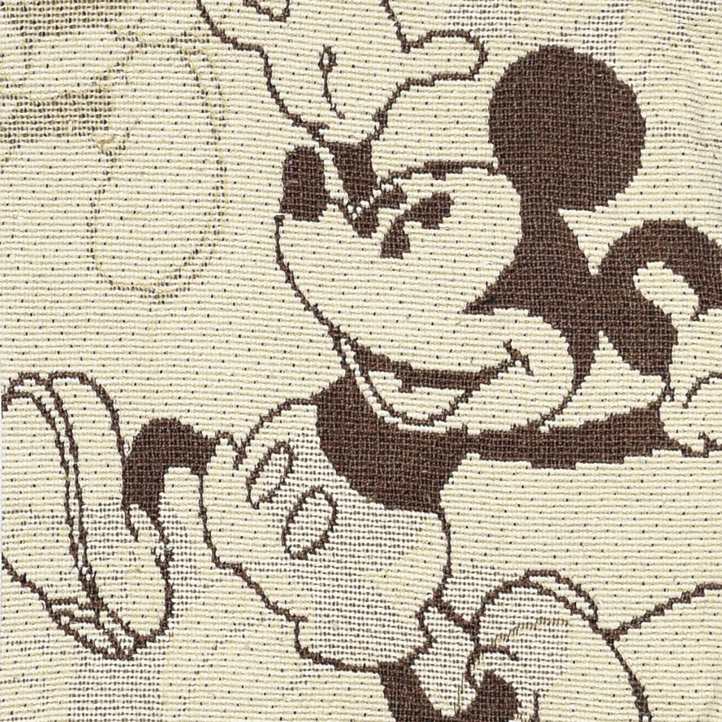 Mickey Mouse Patchwork Tapestry Zip Up Hoodie