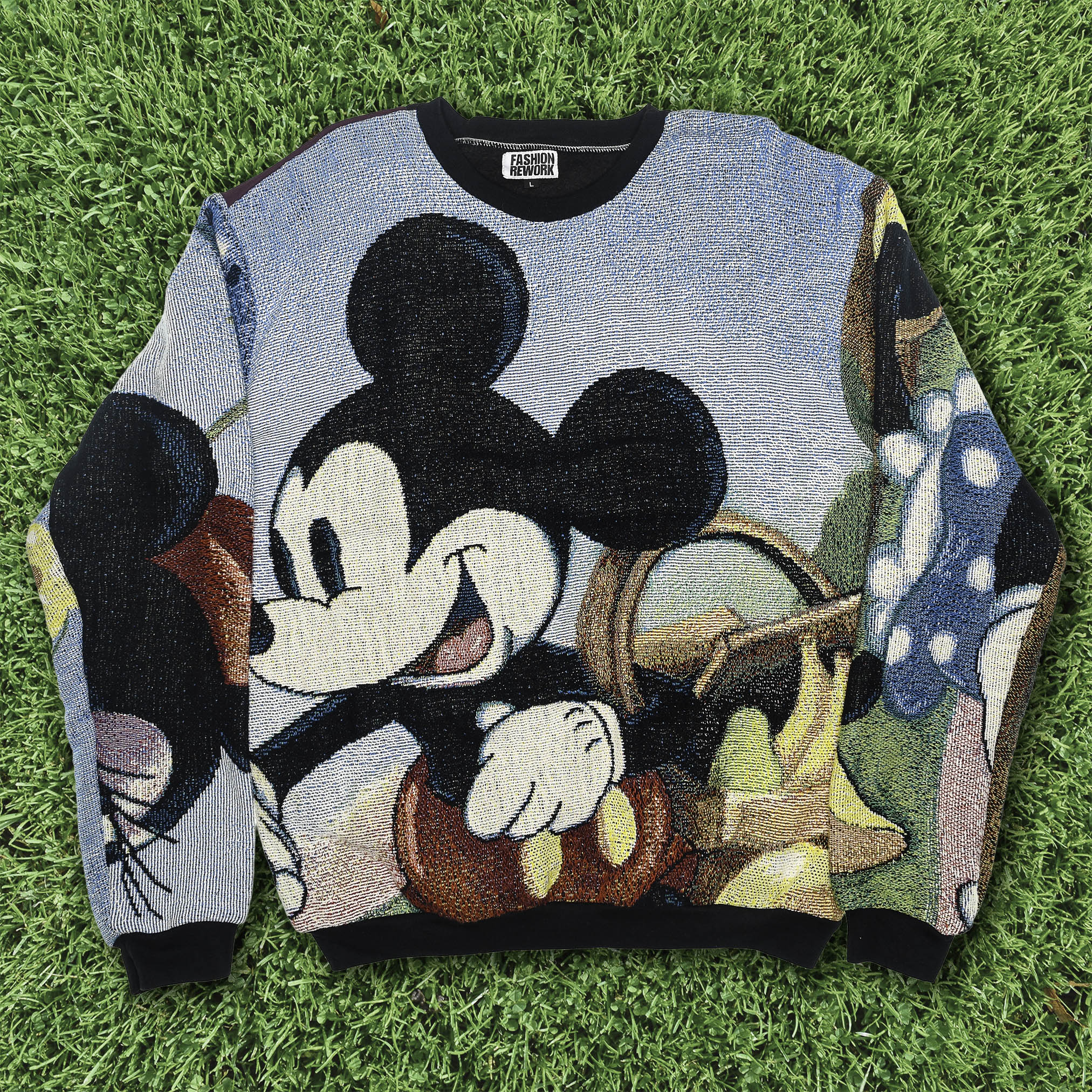 Mickey Mouse Tapestry Panel Pullover