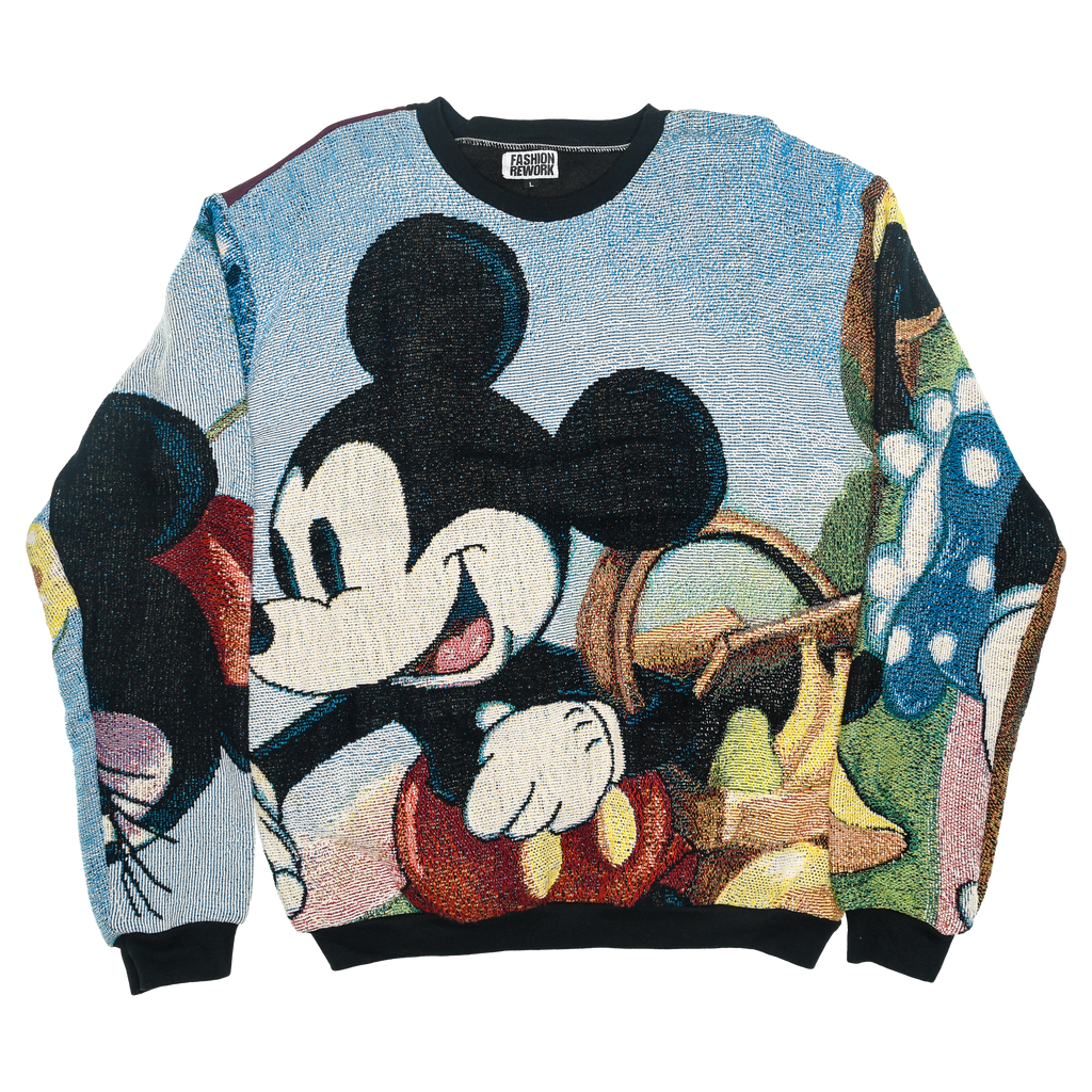 Mickey Mouse Full Tapestry Panel Pullover