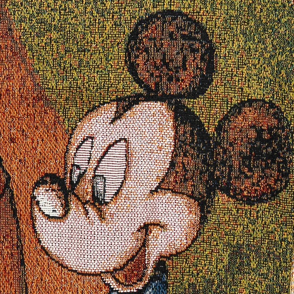 Goofy & Mickey Tapestry Panel Pullover