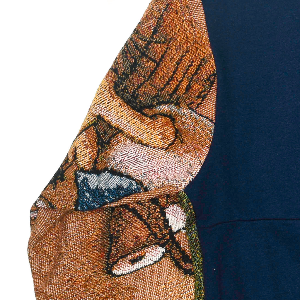 Goofy & Mickey Tapestry Panel Pullover