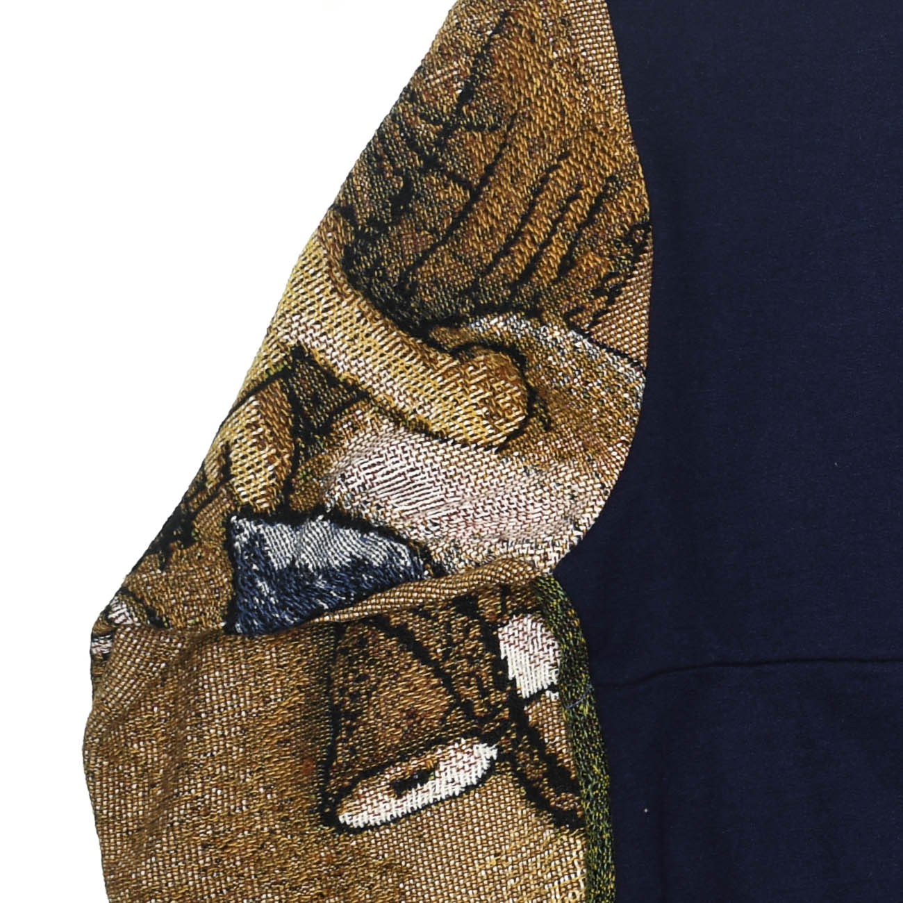 Goofy & Mickey Tapestry Panel Pullover