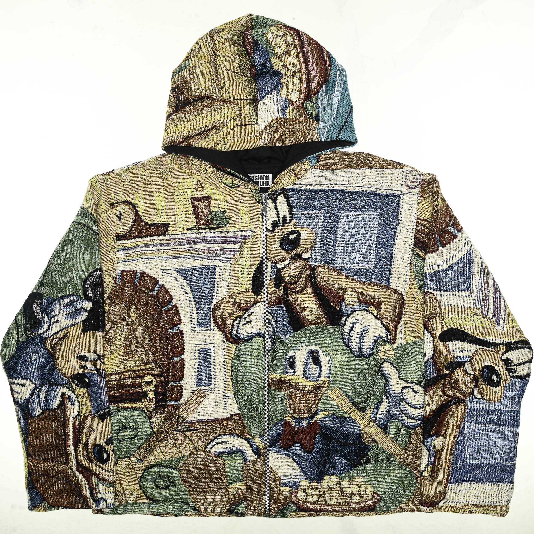 Disney Mickey Mouse & Friends Double Tapestry Zip Coat