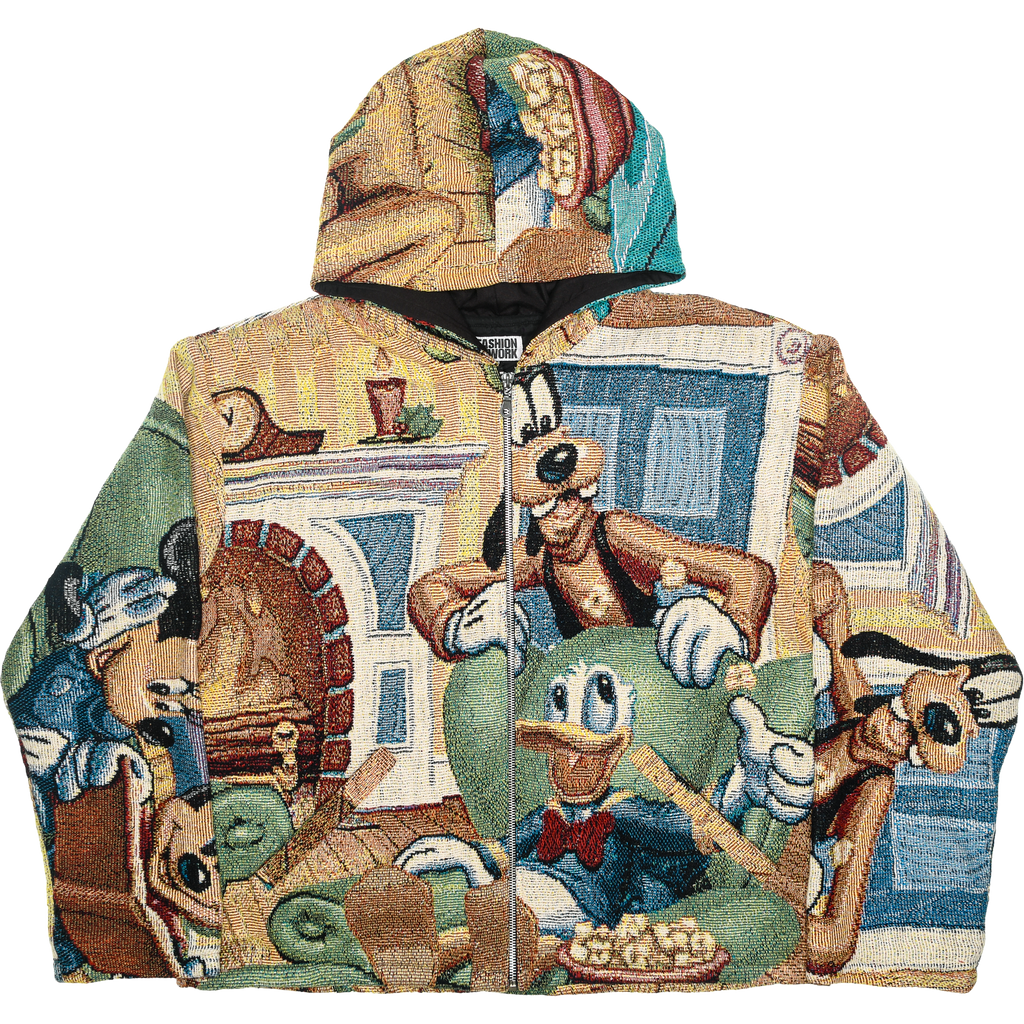 Disney Mickey Mouse & Friends Double Tapestry Zip Through