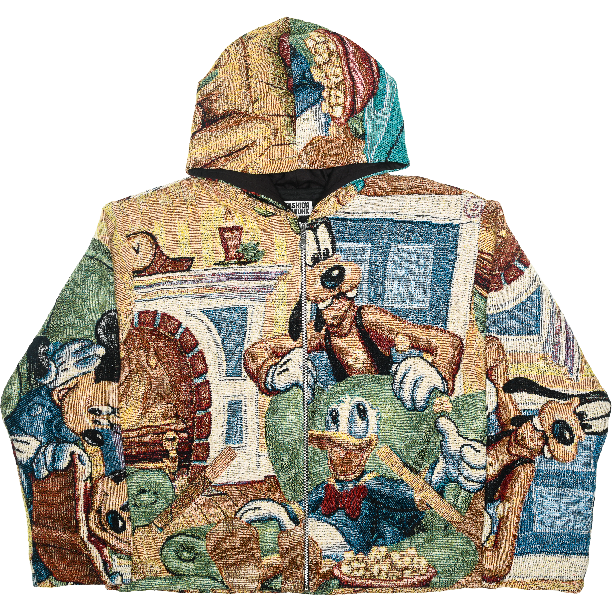 Disney Mickey Mouse & Friends Double Tapestry Zip Through
