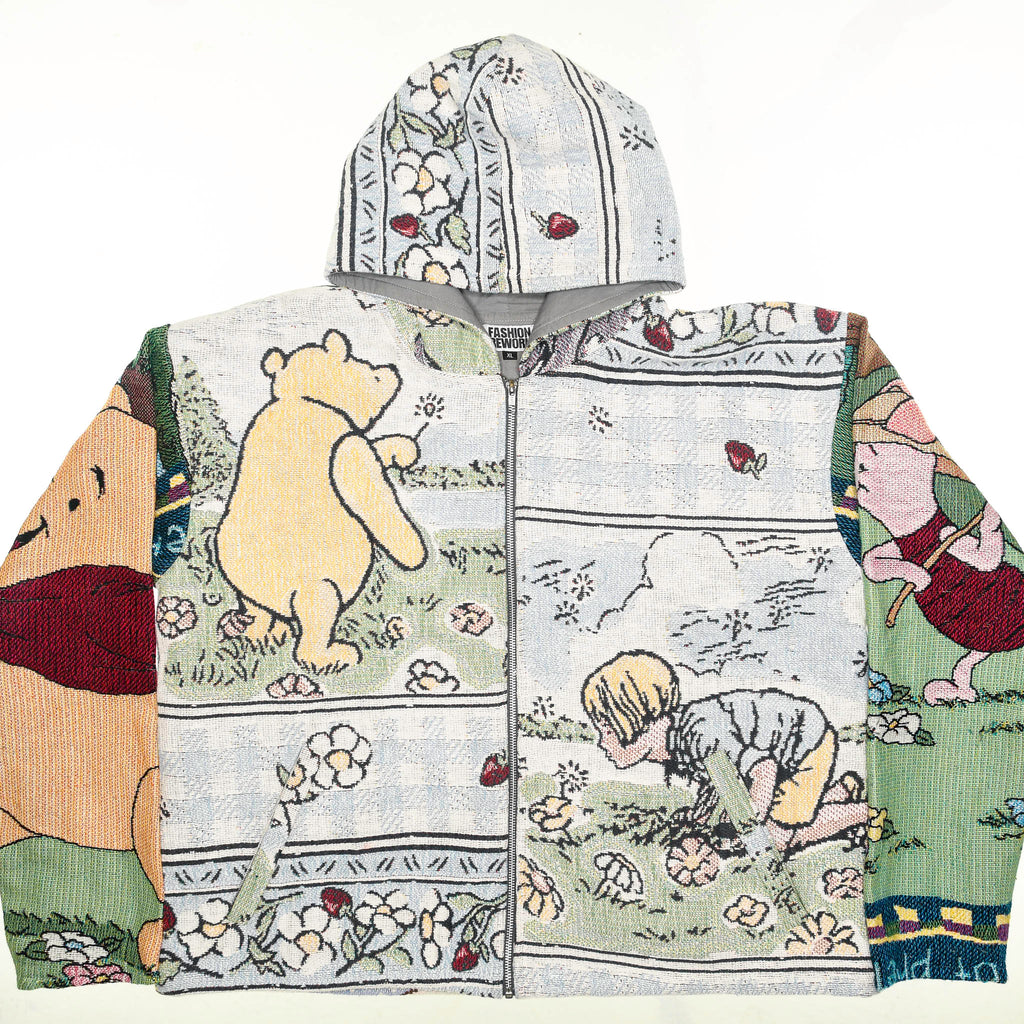 Winnie the Pooh Full Tapestry Zip Up
