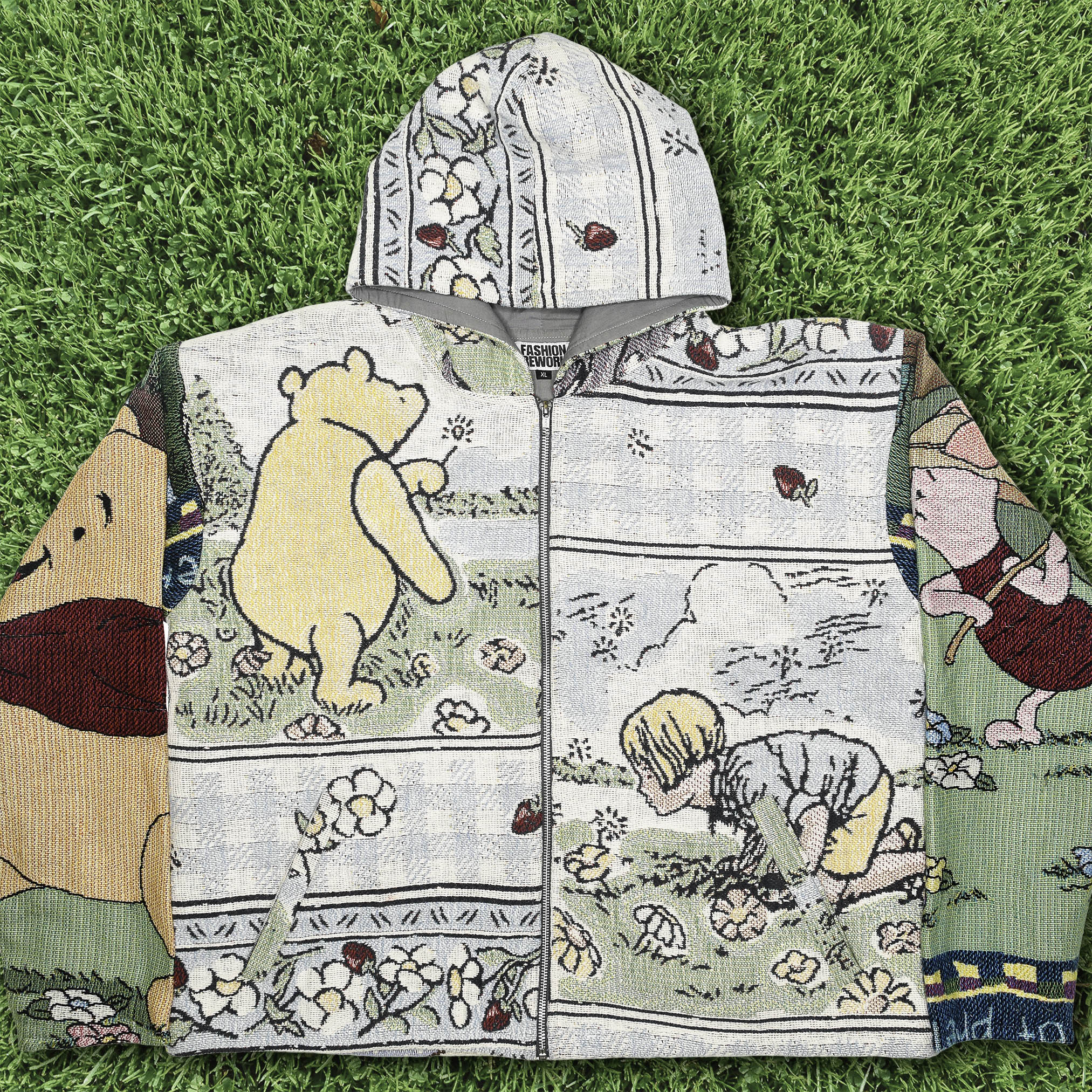 Winnie the Pooh Full Tapestry Zip Up