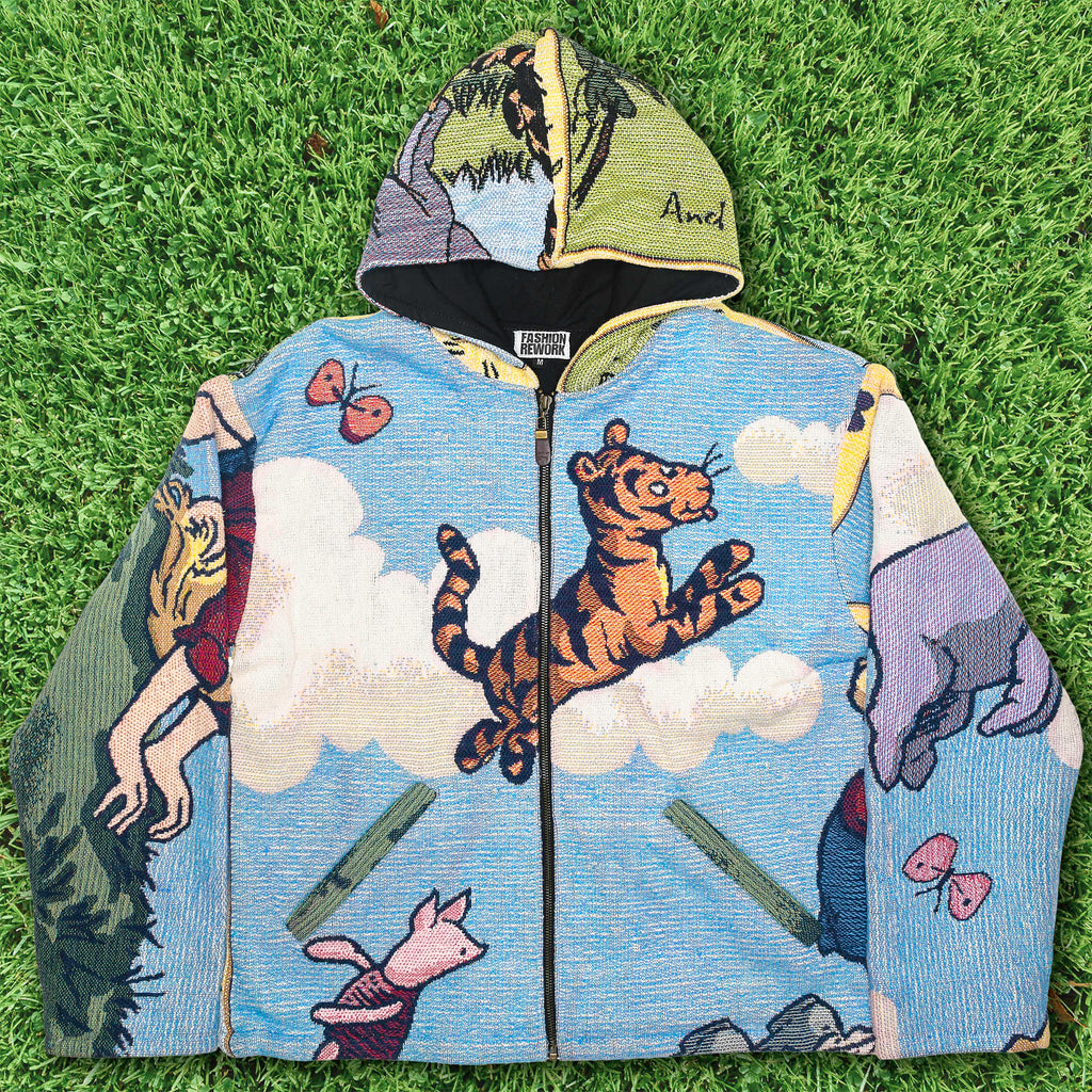 Hundred Acres Wood Double Tapestry Zip Coat With Pooh, Piglet & Tigger