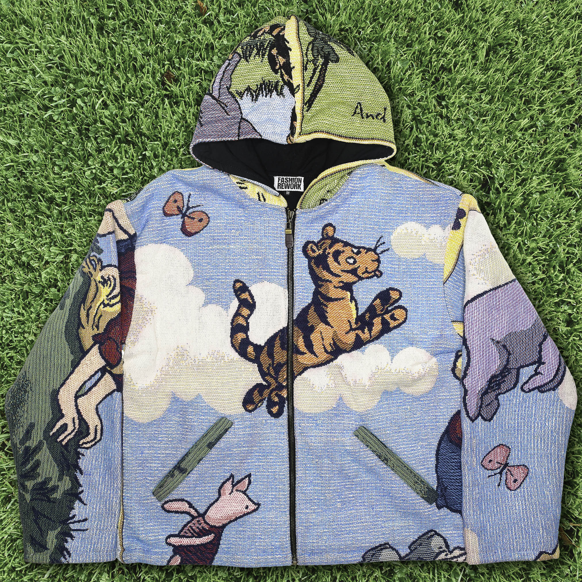 Hundred Acres Wood Double Tapestry Zip Coat With Pooh, Piglet & Tigger