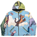 Hundred Acres Wood With Pooh, Piglet & Tigger Double Tapestry Zip Through