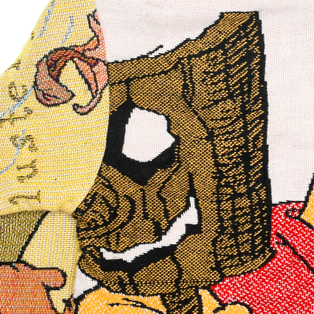 Winds of Winnie the Pooh Heirloom Tapestry Zip Coat — Upcycled 90s Disney Fall & Halloween Jacket
