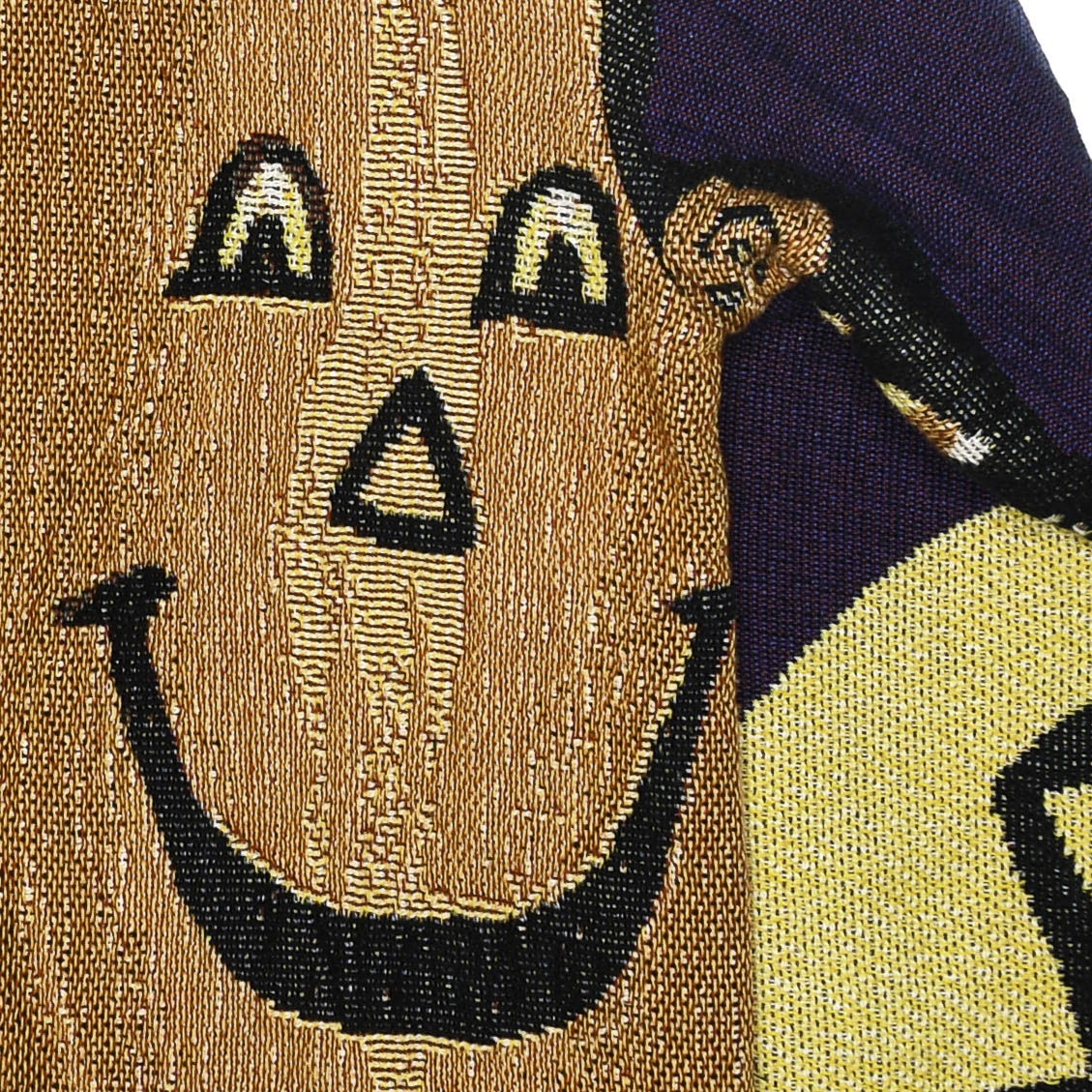 Witching Hour Heirloom Tapestry Zip Coat — Black Cat 90s Halloween Jacket