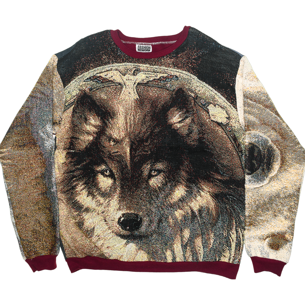 Thunder Guardian Tapestry Panel Pullover