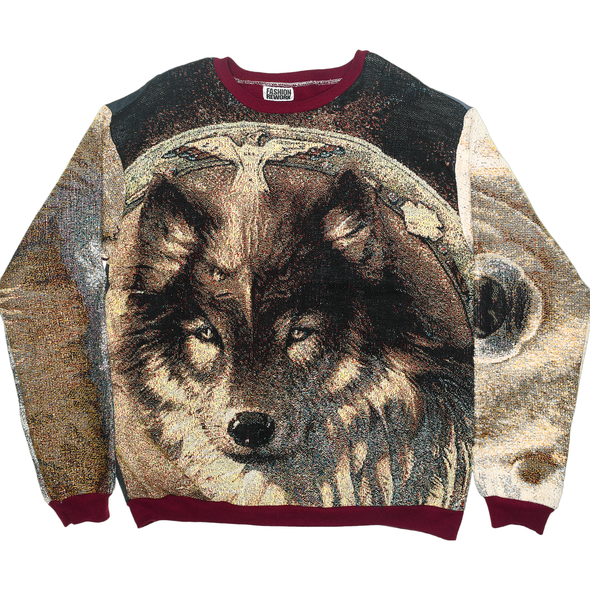 Thunder Guardian Tapestry Panel Pullover