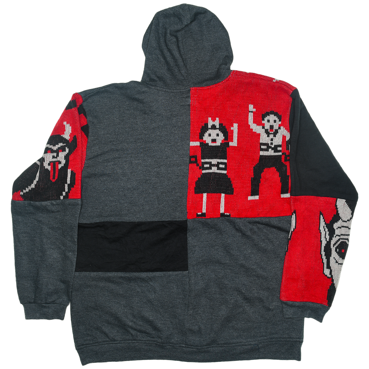 Dance with the Devil Tapestry Patch Hoodie