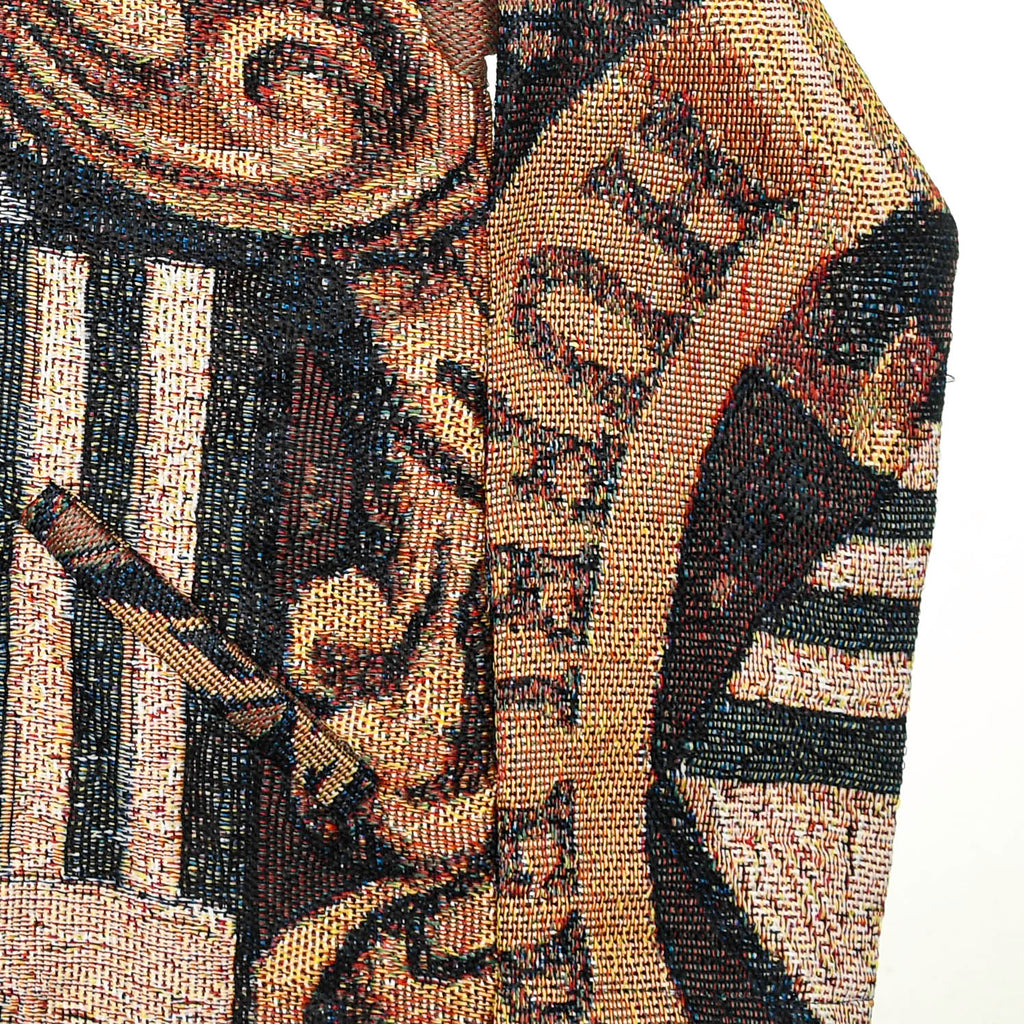 "Harry Potter" Ravenclaw & Hufflepuff Full Tapestry Zip Up