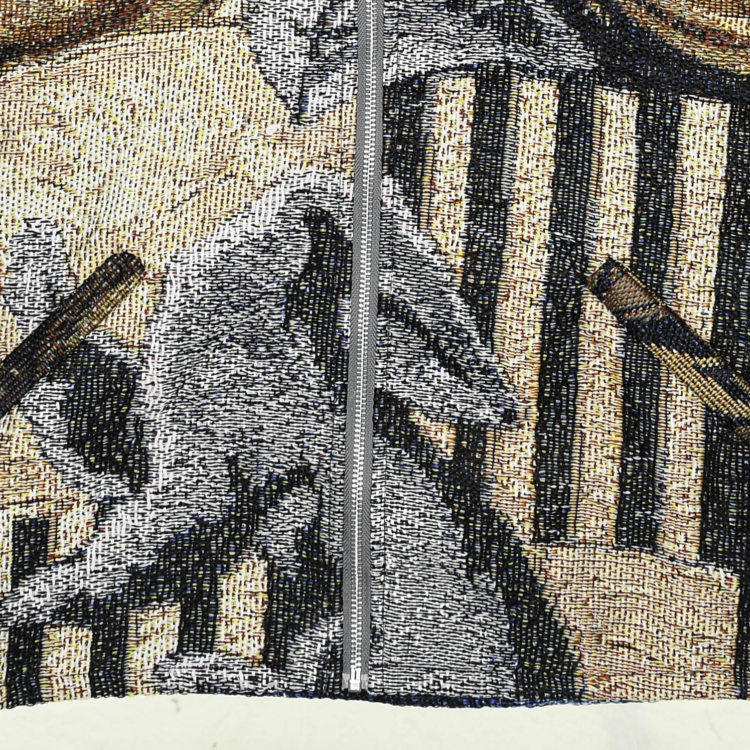 "Harry Potter" Ravenclaw & Hufflepuff Full Tapestry Zip Up