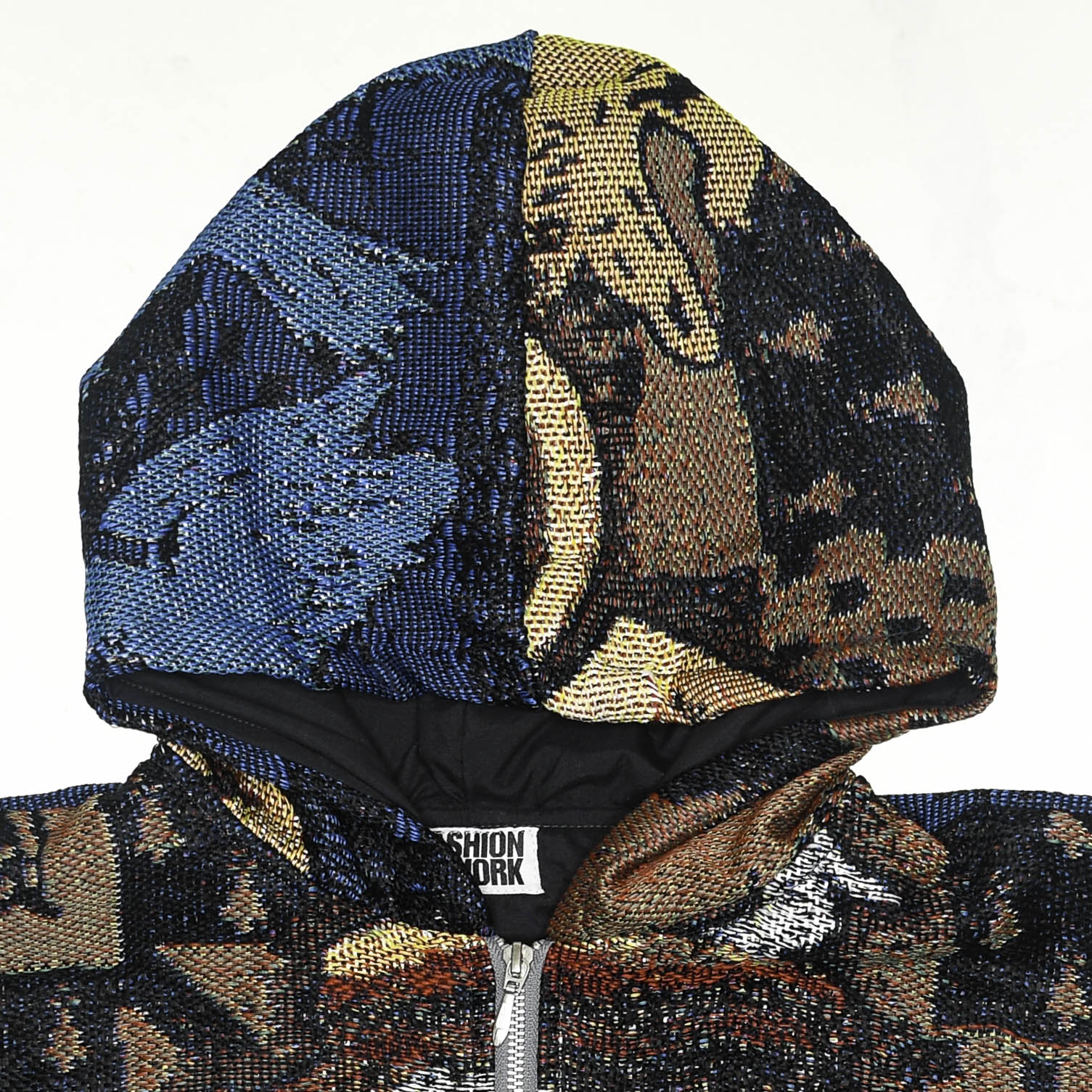 "Harry Potter" Ravenclaw & Hufflepuff Full Tapestry Zip Up