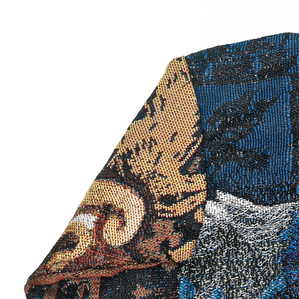 "Harry Potter" Ravenclaw & Hufflepuff Full Tapestry Zip Up