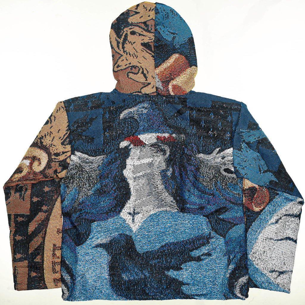 "Harry Potter" Ravenclaw & Hufflepuff Full Tapestry Zip Up