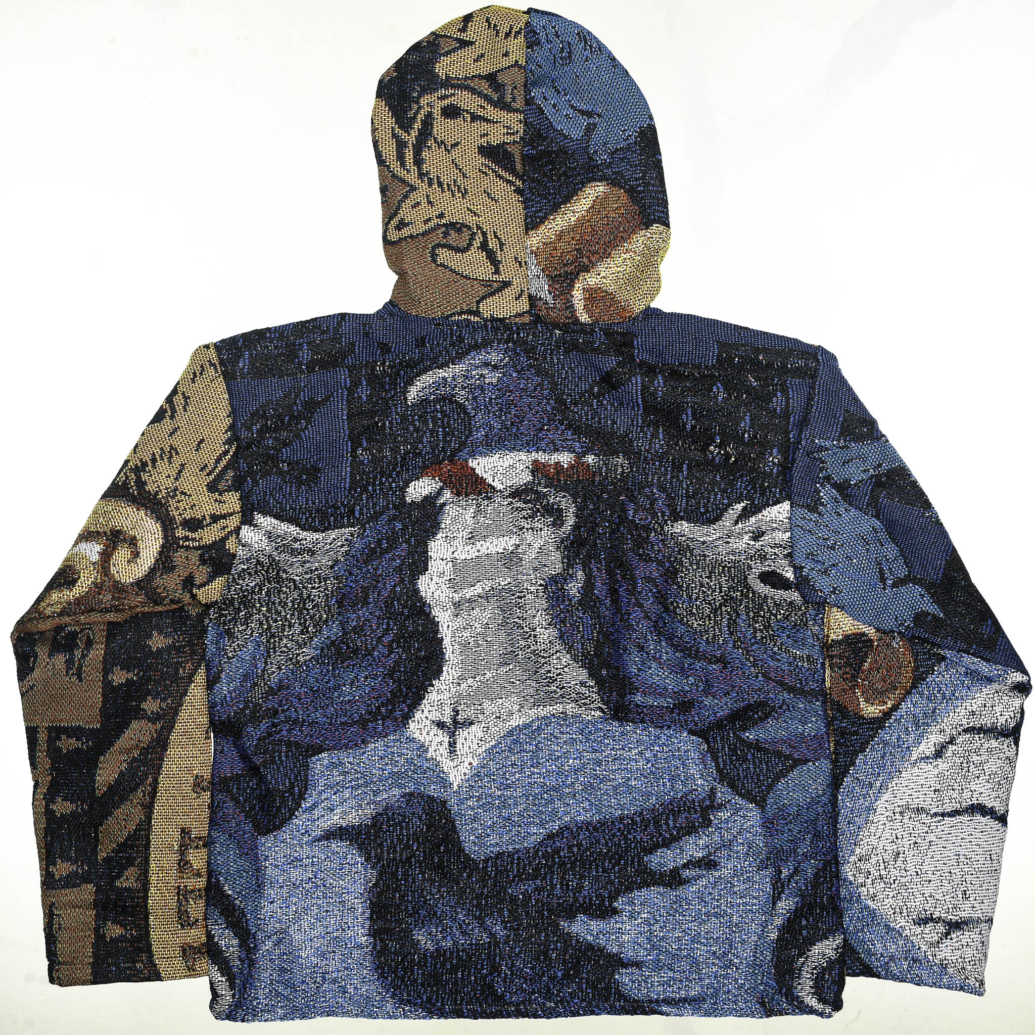 "Harry Potter" Ravenclaw & Hufflepuff Full Tapestry Zip Up