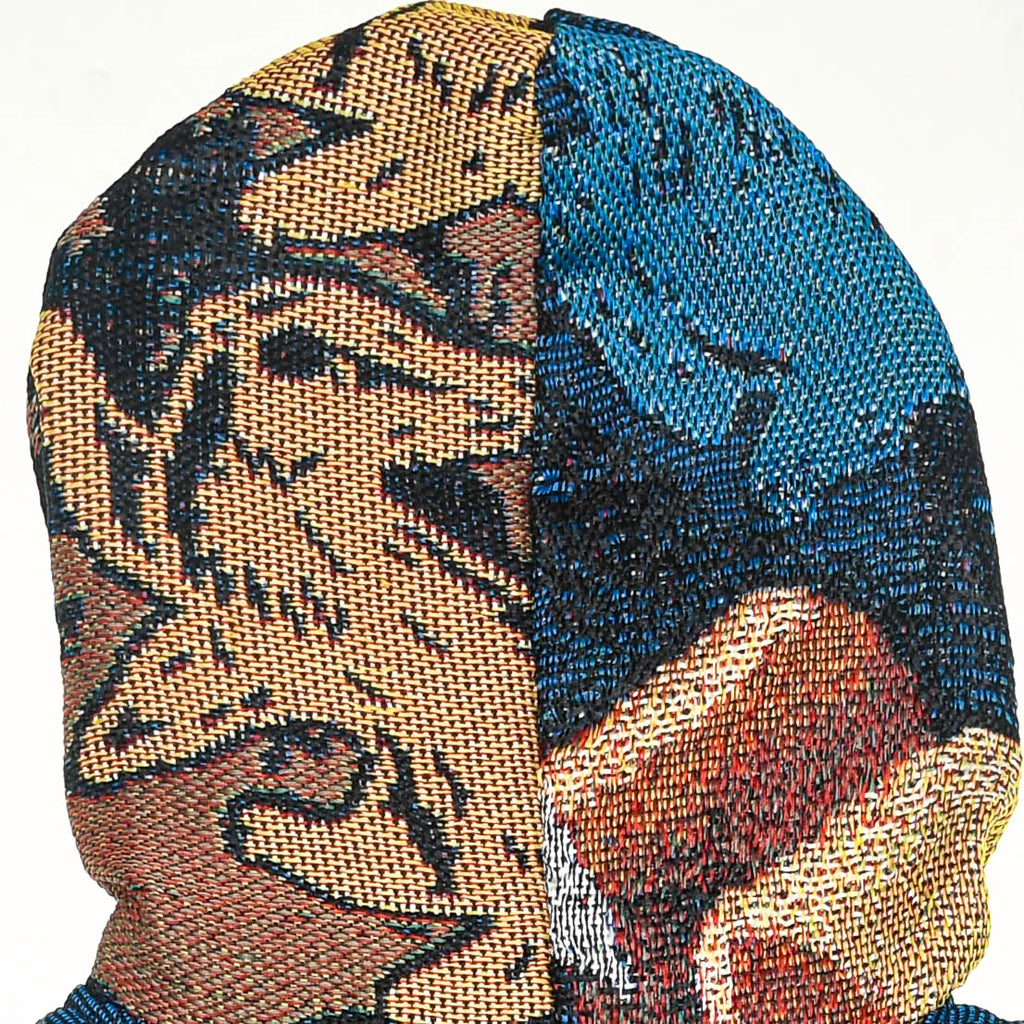 "Harry Potter" Ravenclaw & Hufflepuff Full Tapestry Zip Up