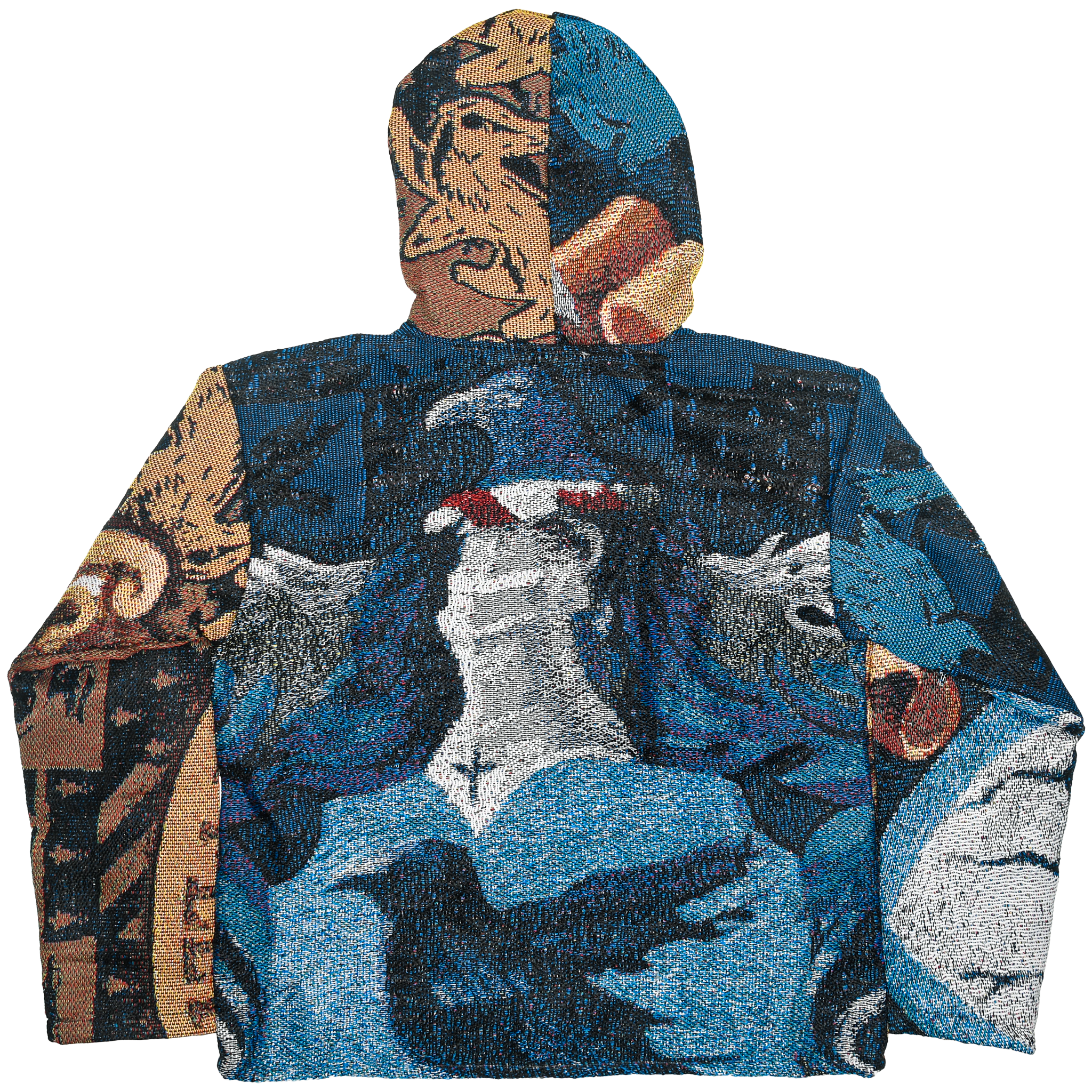Harry Potter Ravenclaw & Hufflepuff Hogwarts Hybrid Tapestry Heritage Coat