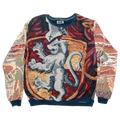 "Harry Potter" Gryffindor Tapestry Panel Pullover Tapestry Sweater