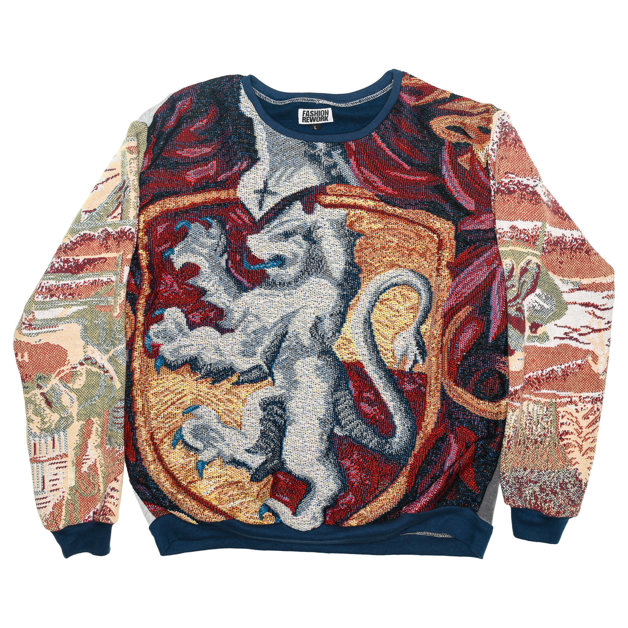 "Harry Potter" Gryffindor Tapestry Panel Pullover Tapestry Sweater