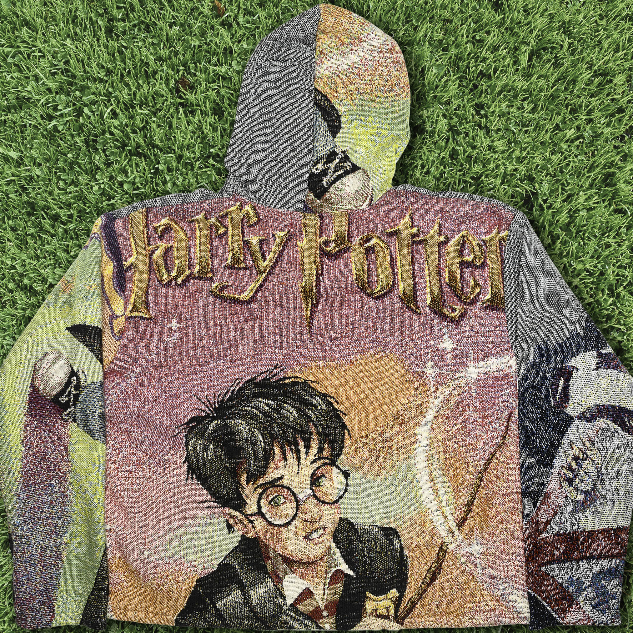 "Harry Potter" Book Cover Full Tapestry Zip Up