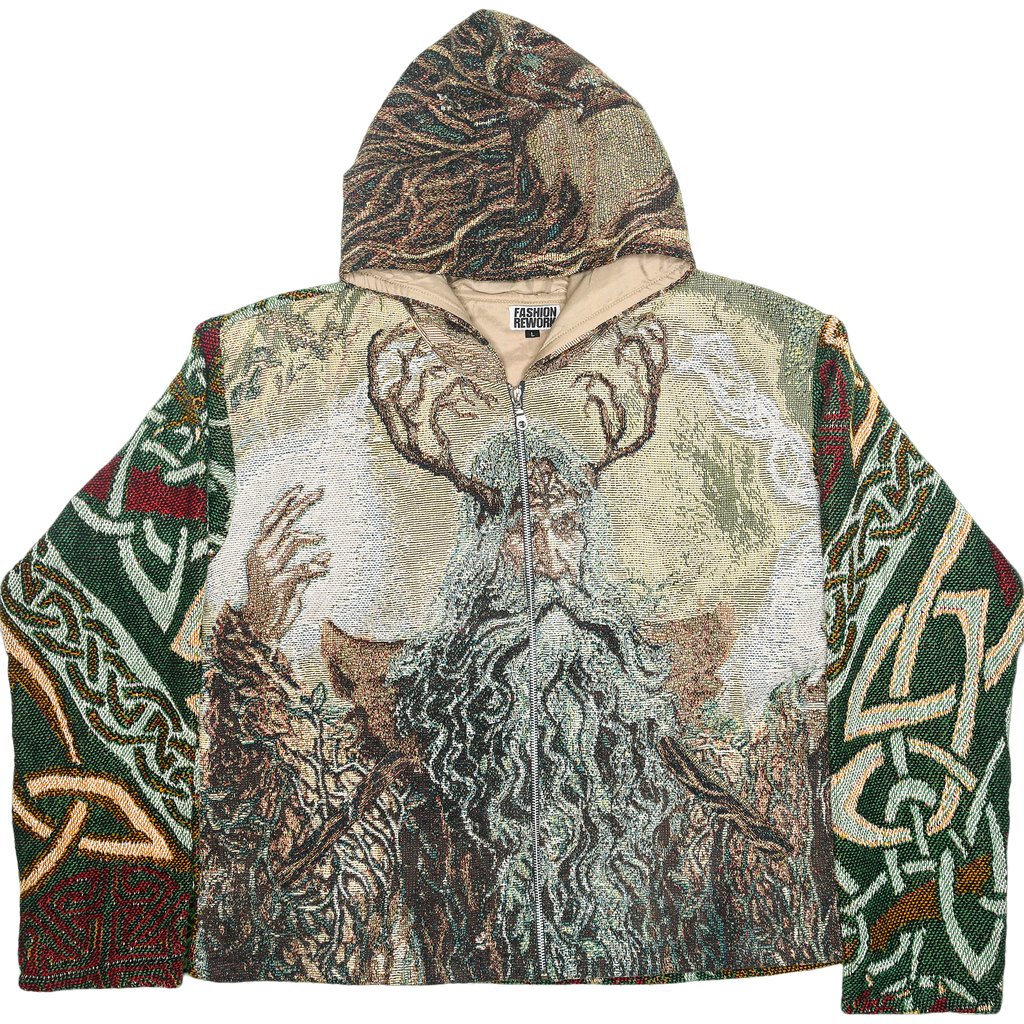 Celtic Knot Double Tapestry Zip Through