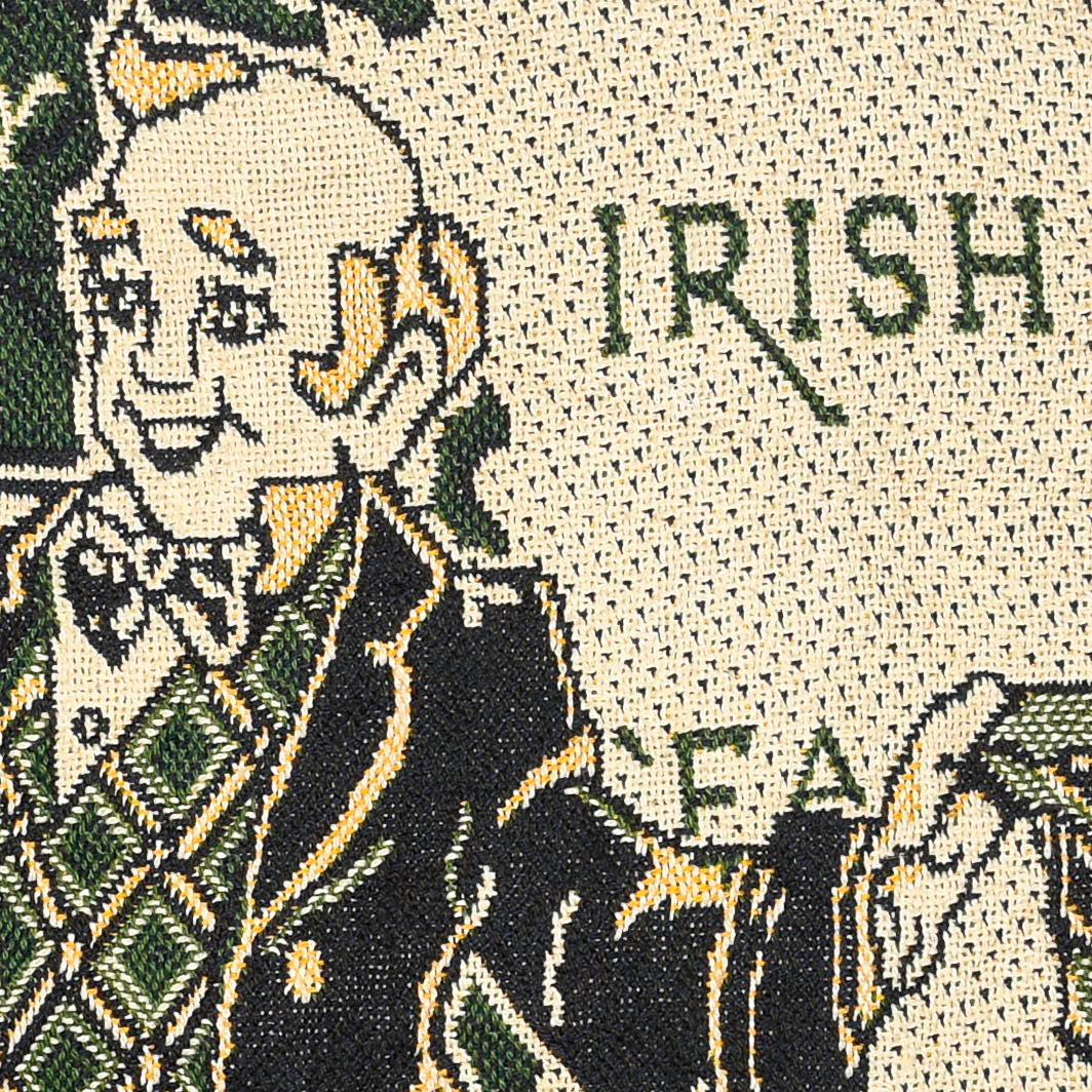 Irish Tapestry Panel Pullover