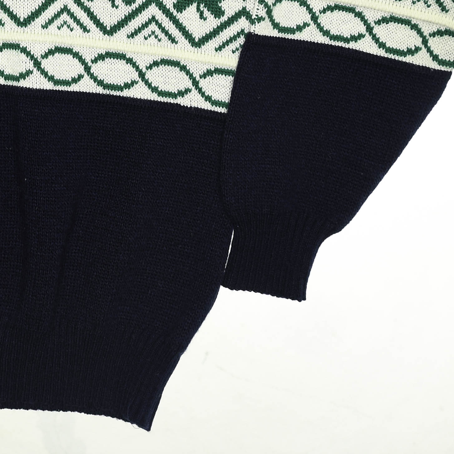 Blarney Castle Irish Four Leaf Clover Knit Sweater