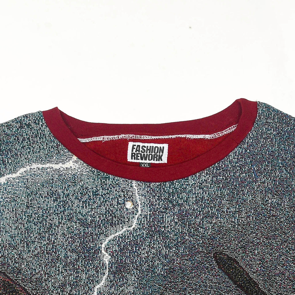 War Plane Full Tapestry Panel Pullover