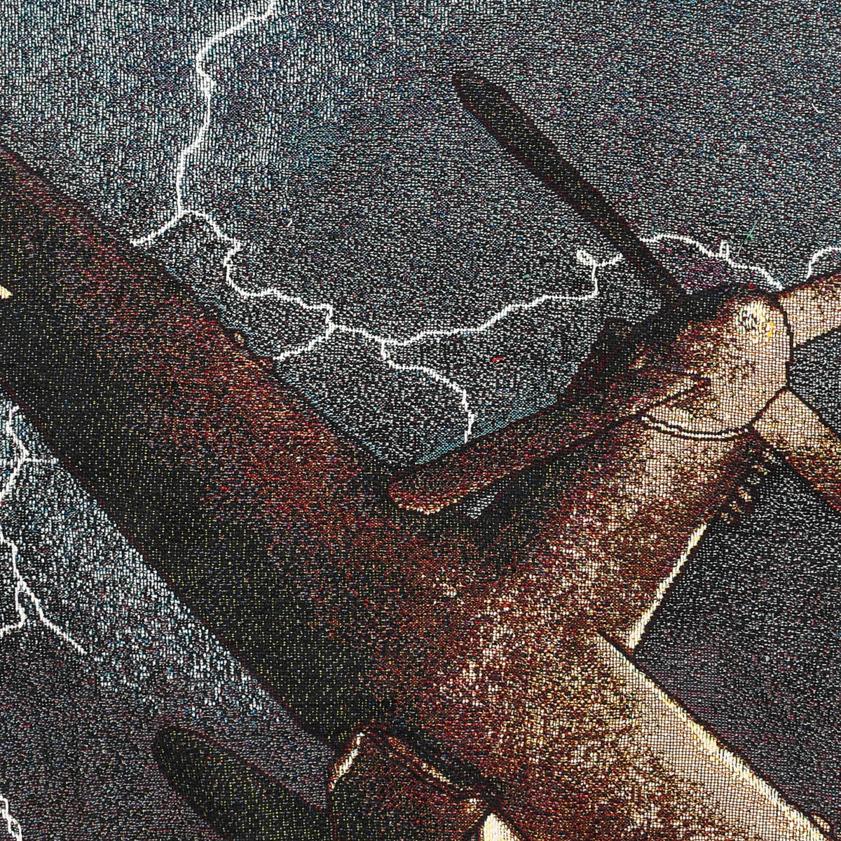 War Plane Full Tapestry Panel Pullover