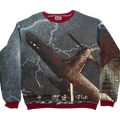 War Plane Full Tapestry Panel Pullover