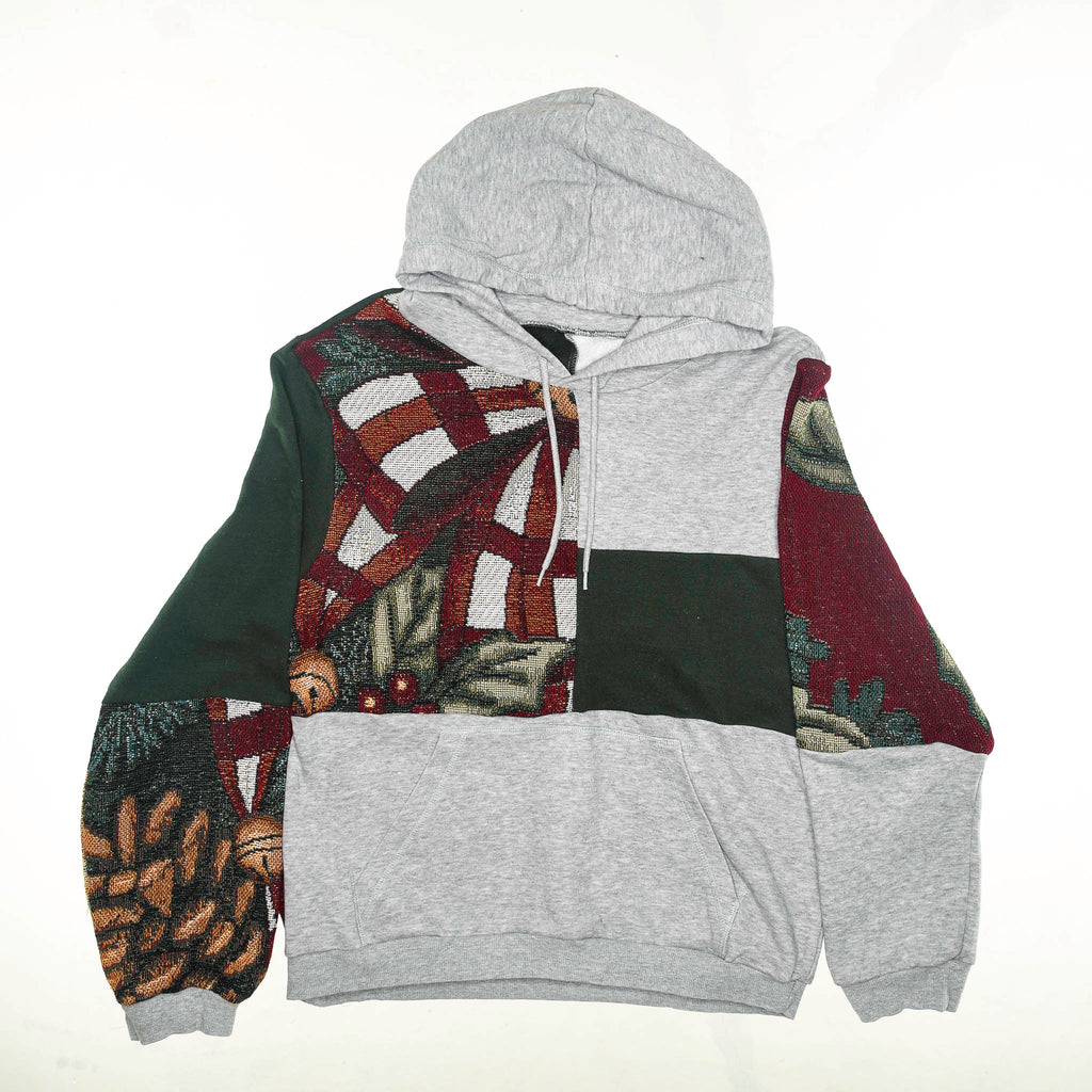 Christmas Patchwork Tapestry Hoodie