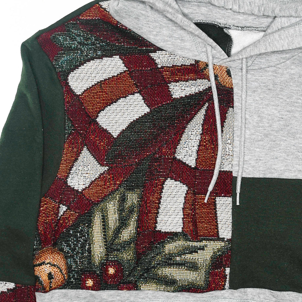 Christmas Patchwork Tapestry Hoodie